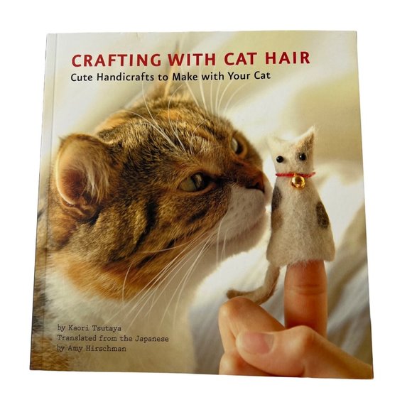 Crafting With Cat Hair Book Author Kaori  Tsutaya - Picture 1 of 11
